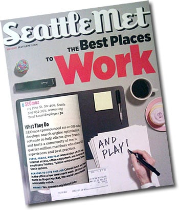 Seattle Met: Best Places to Work